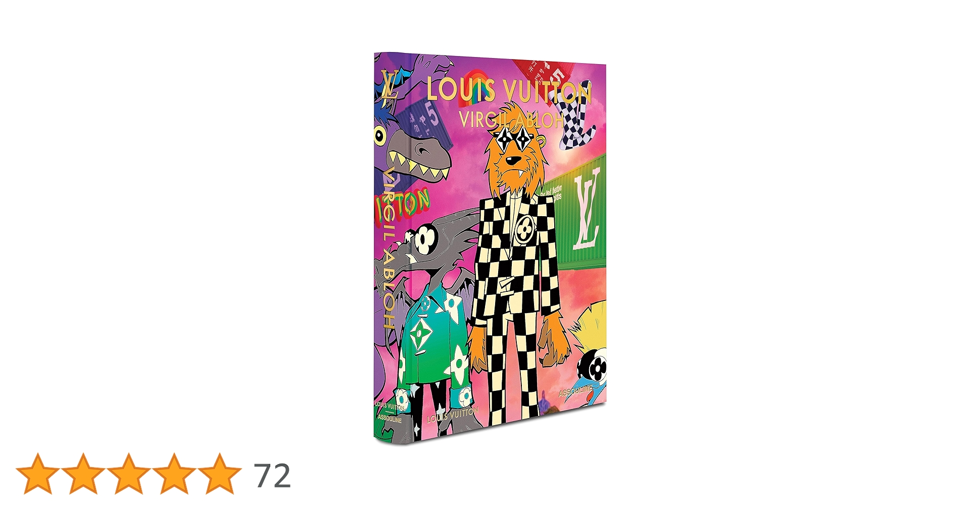 LOUIS VUITTON VIRGIL ABLOH アートブック Louis Vuitton: Virgil Abloh (Classic Cartoon Cover): Madsen